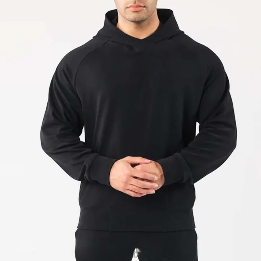 Oversized Hoodie in BLACK